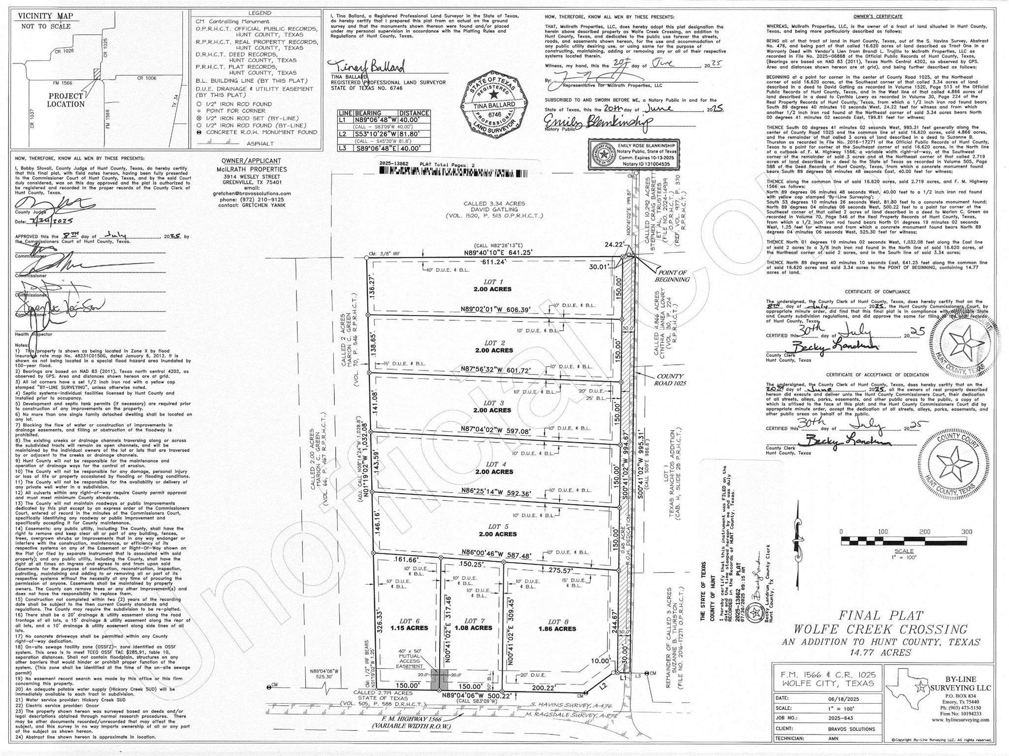 Lot 3 Cr 1025 Wolfe City TX 75496