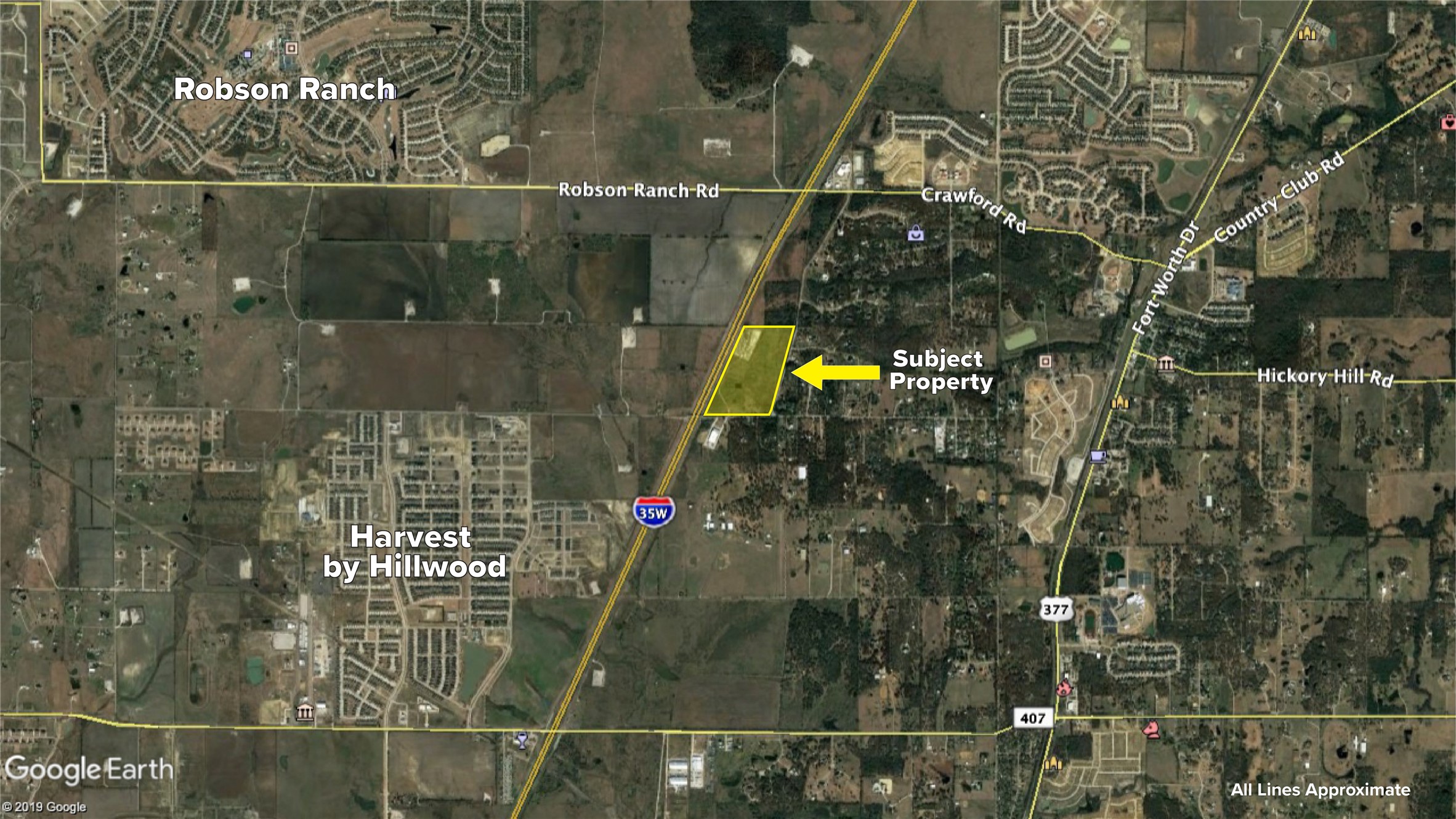 Tbd Acres I35 W Highway Argyle TX 76226