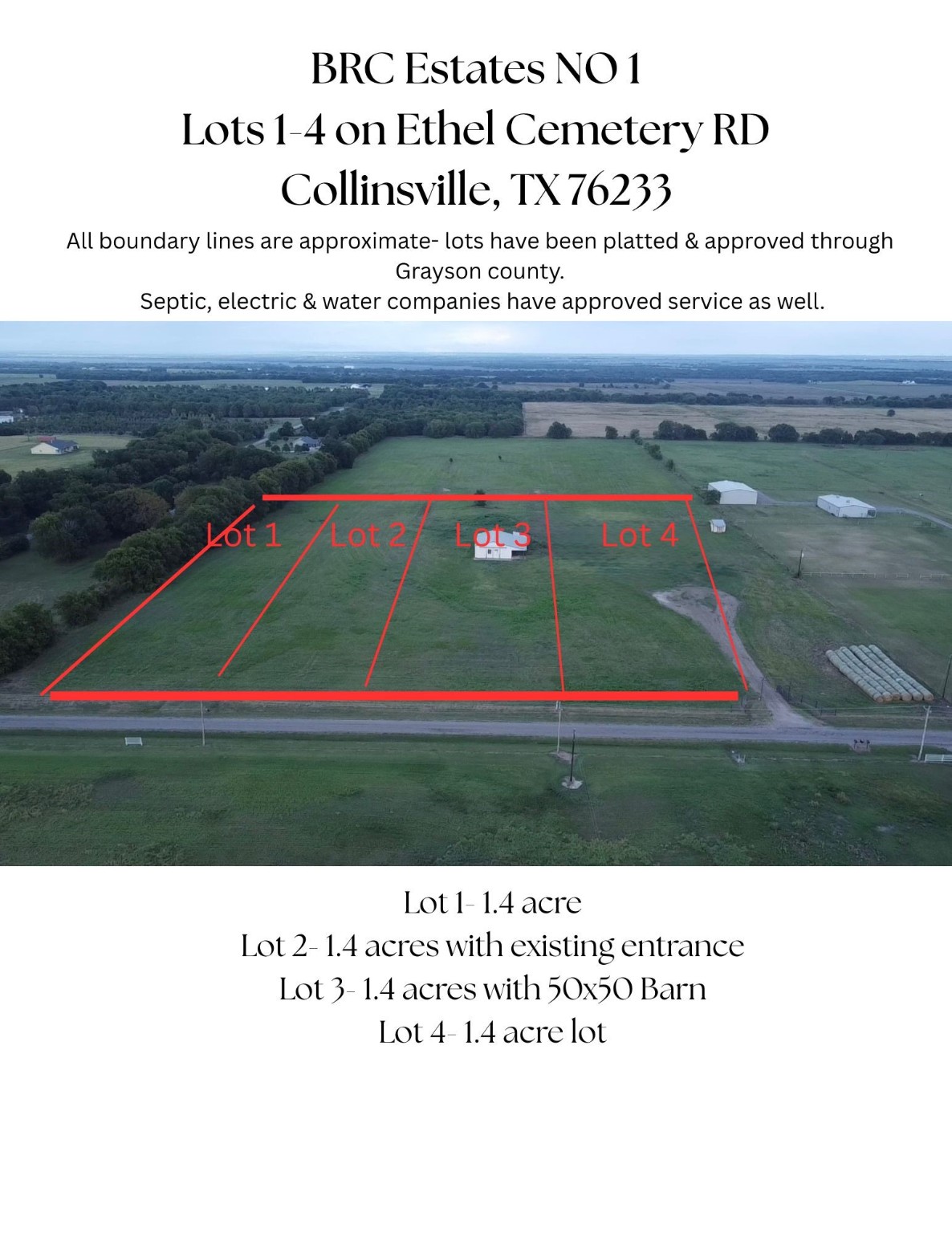 Lot 2 Ethel Cemetery Road Collinsville TX 76233