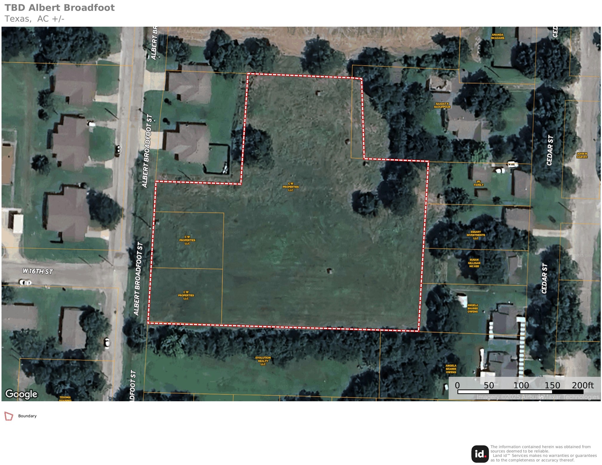 Tbd Albert Broadfoot Street Bonham TX 75418