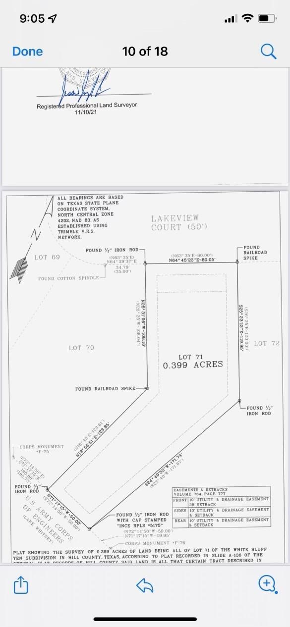 10071 Lakeview Court Whitney TX 76692
