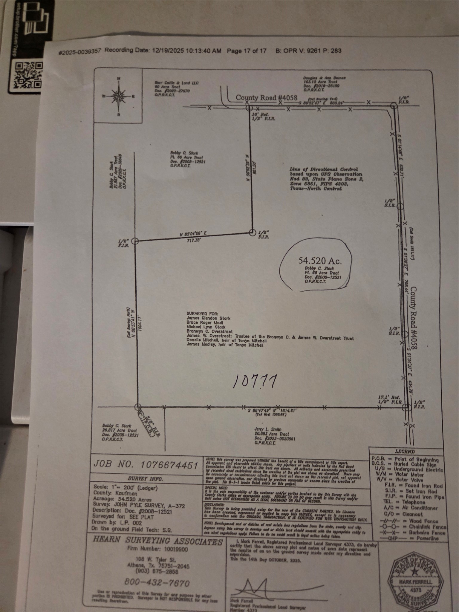 Tbd Co Road 4058 Kemp TX 75143