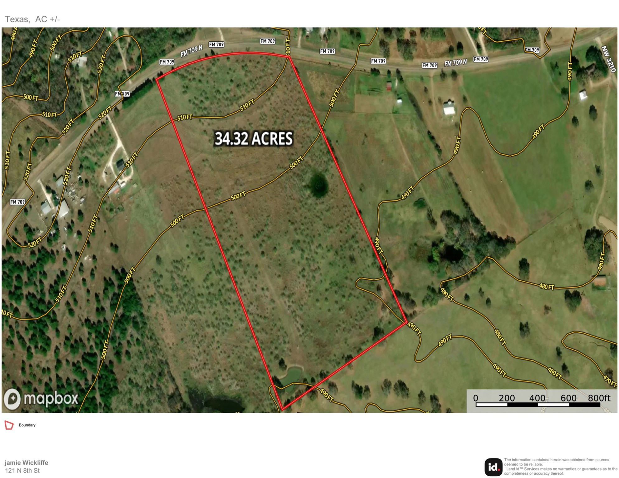 Tbd Fm 709 Dawson TX 76639