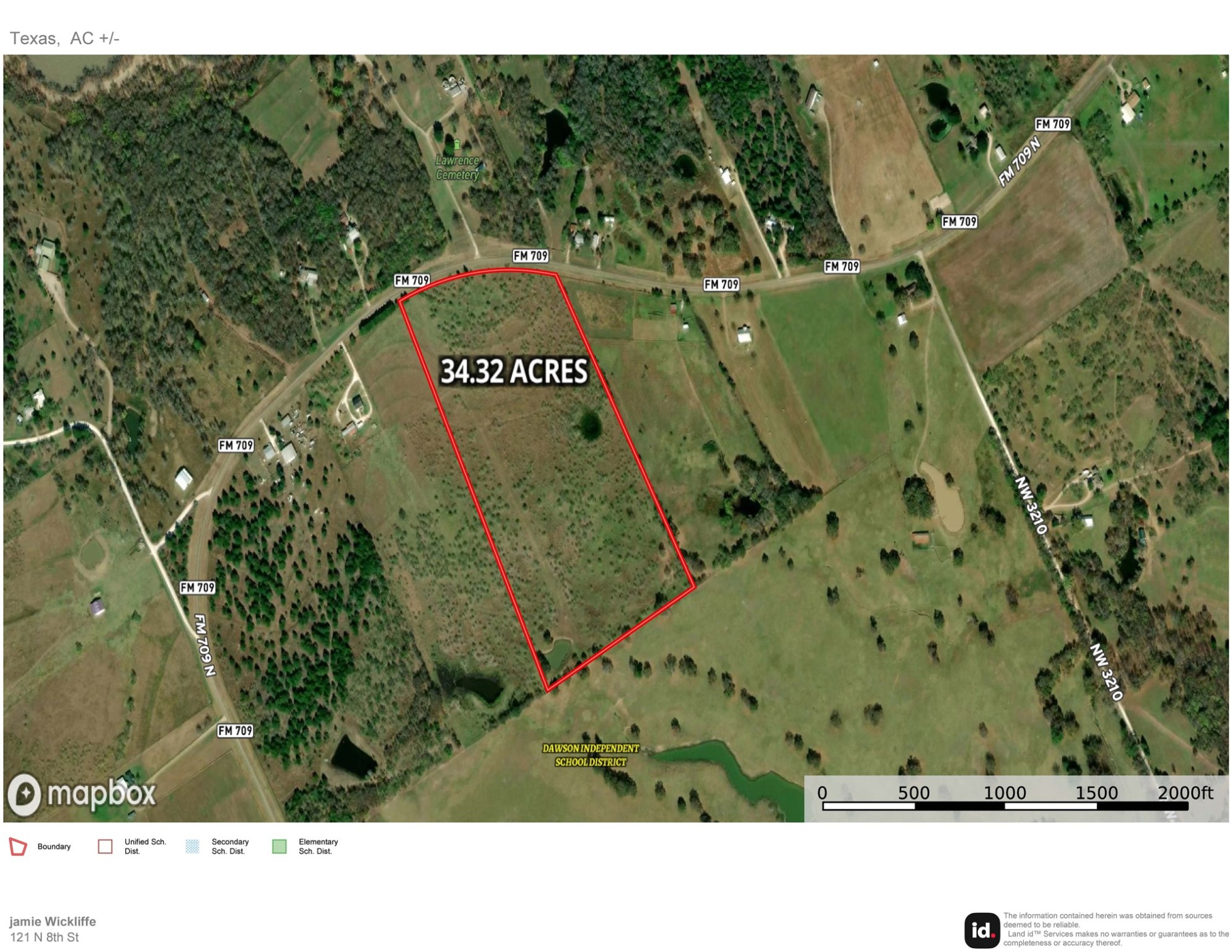 Tbd Fm 709 Dawson TX 76639