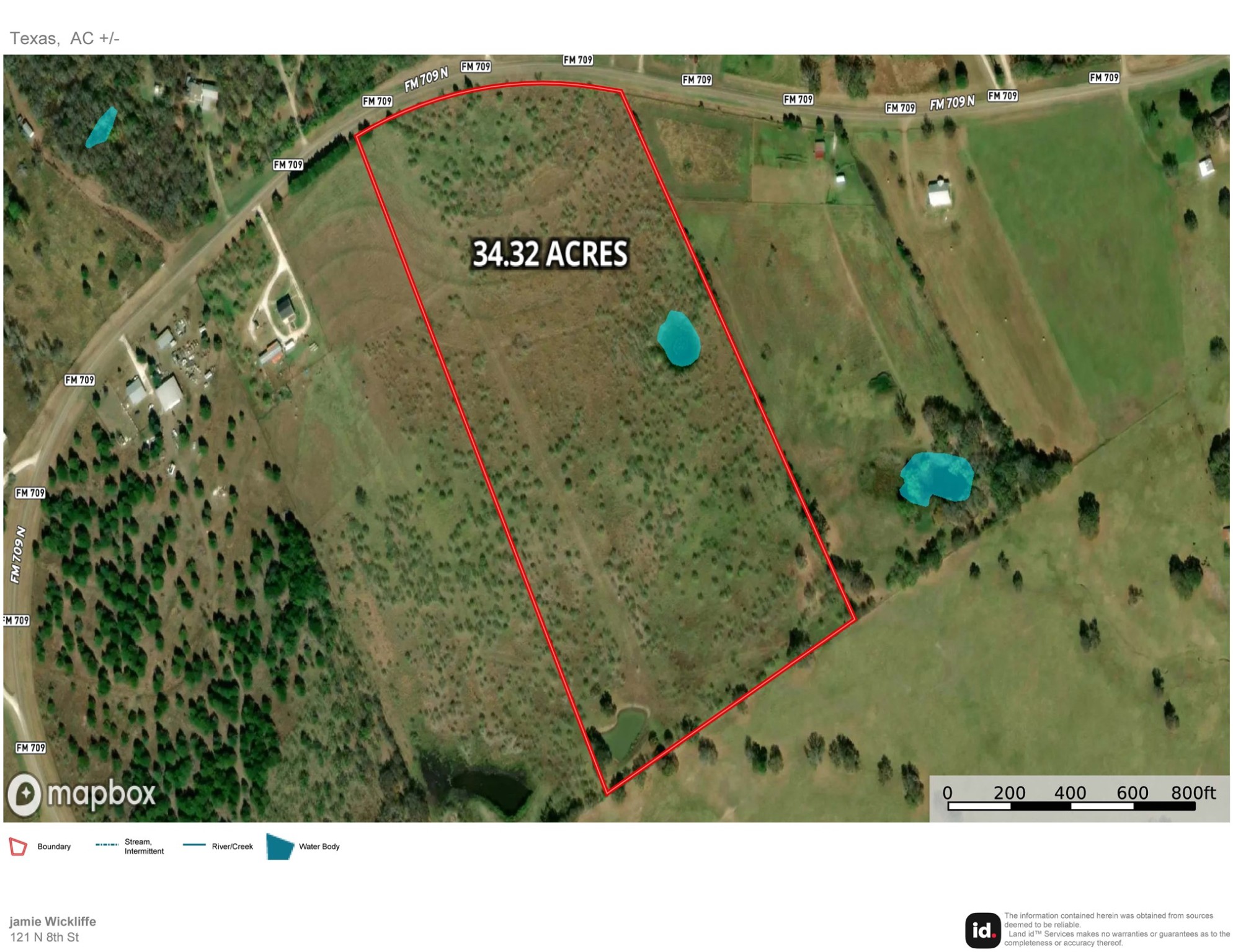 Tbd Fm 709 Dawson TX 76639