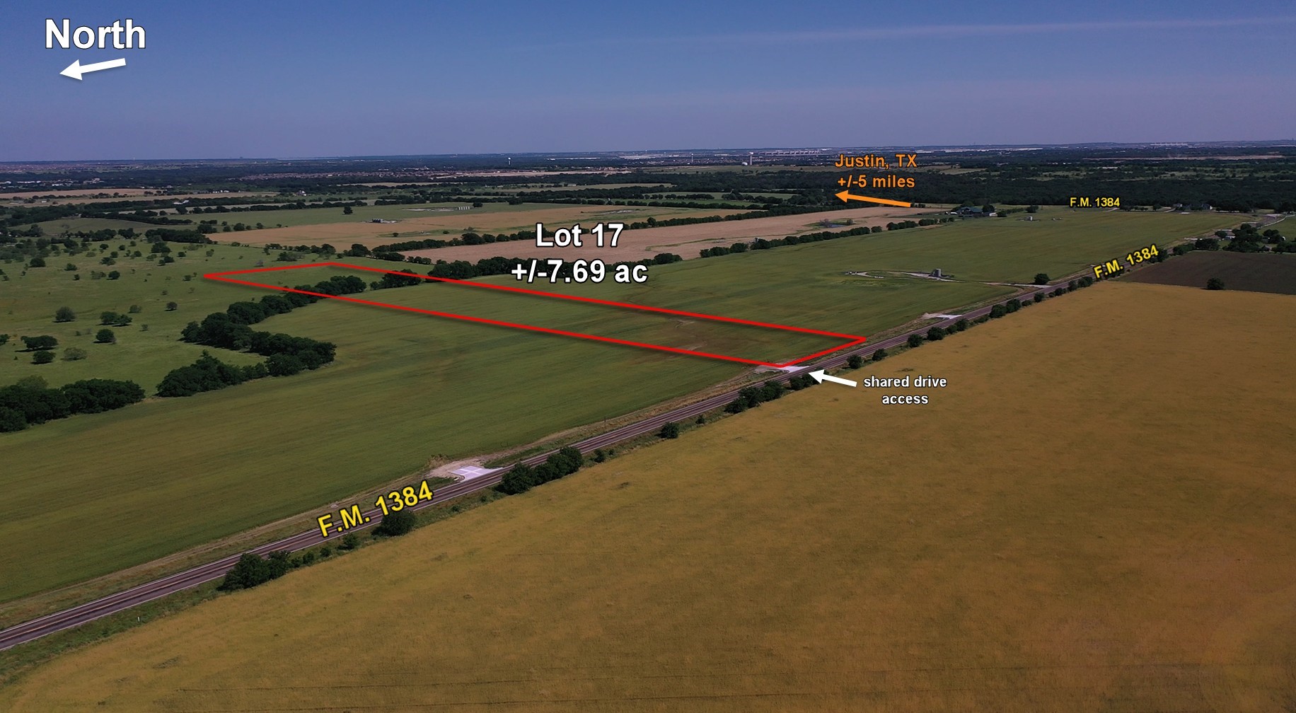 Lot 17 F.m. 1384 Justin TX 76247