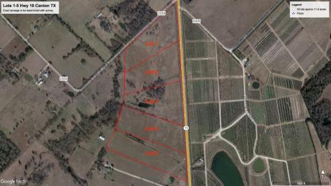 Lot 4 Hwy-19 Canton TX 75103