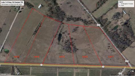 Lot 4 Hwy-19 Canton TX 75103