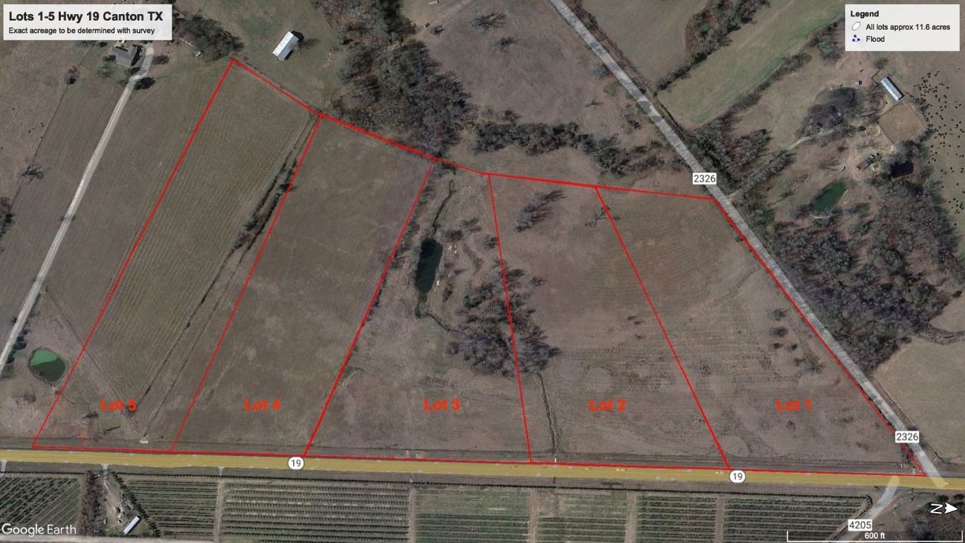 Lot 4 Hwy-19 Canton TX 75103