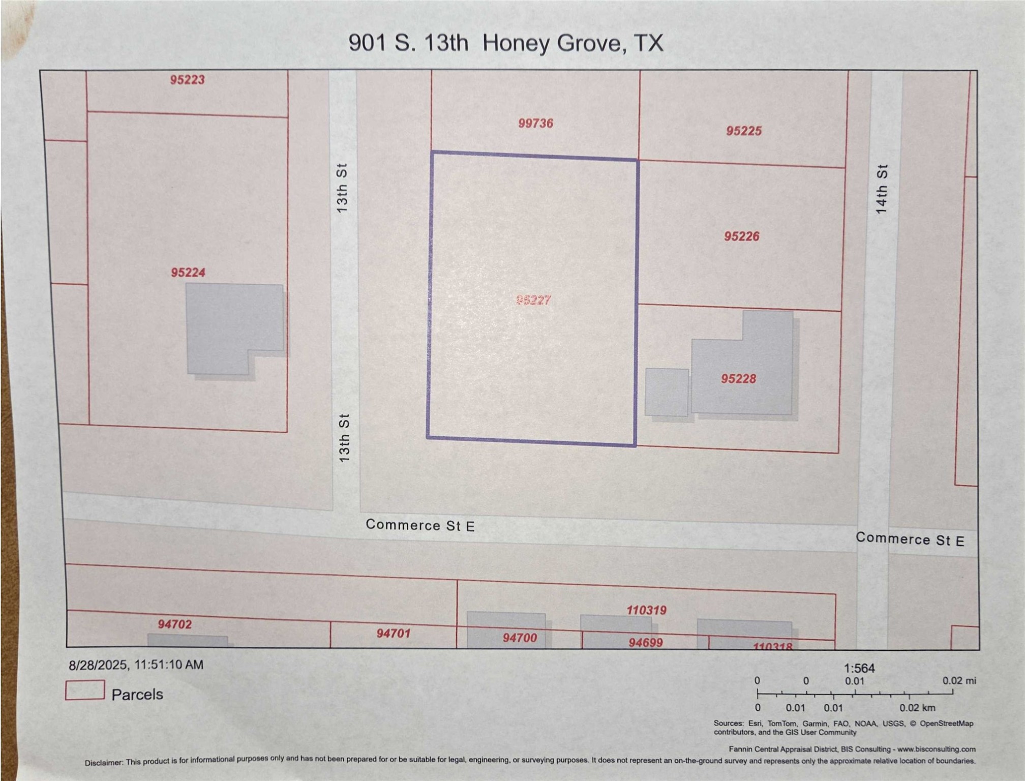 901 S 13th Honey Grove TX 75446