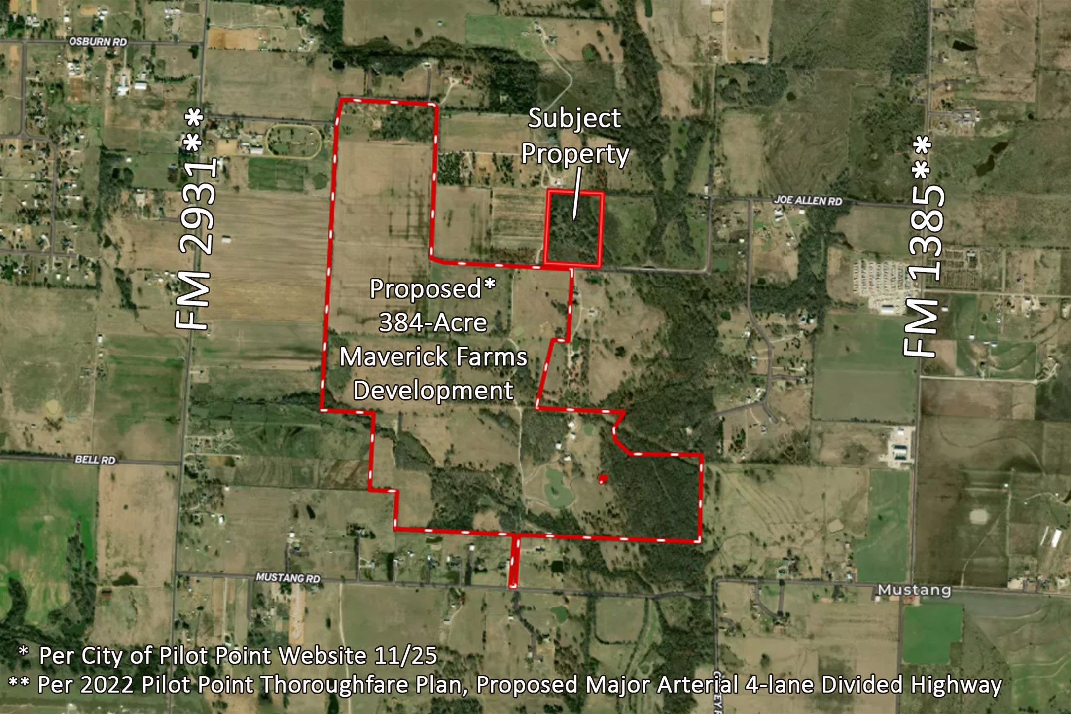 16.72AC Joe Allen Road Pilot Point TX 76258
