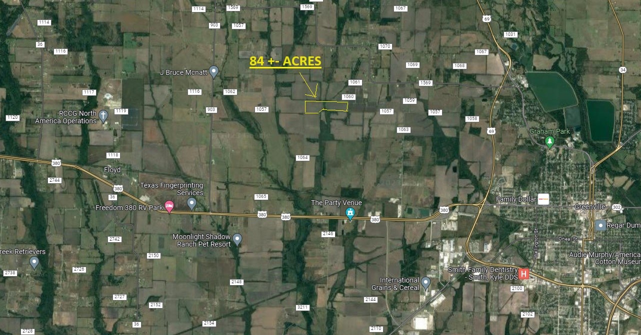 84 Ac County Road 1057 Greenville TX 75401