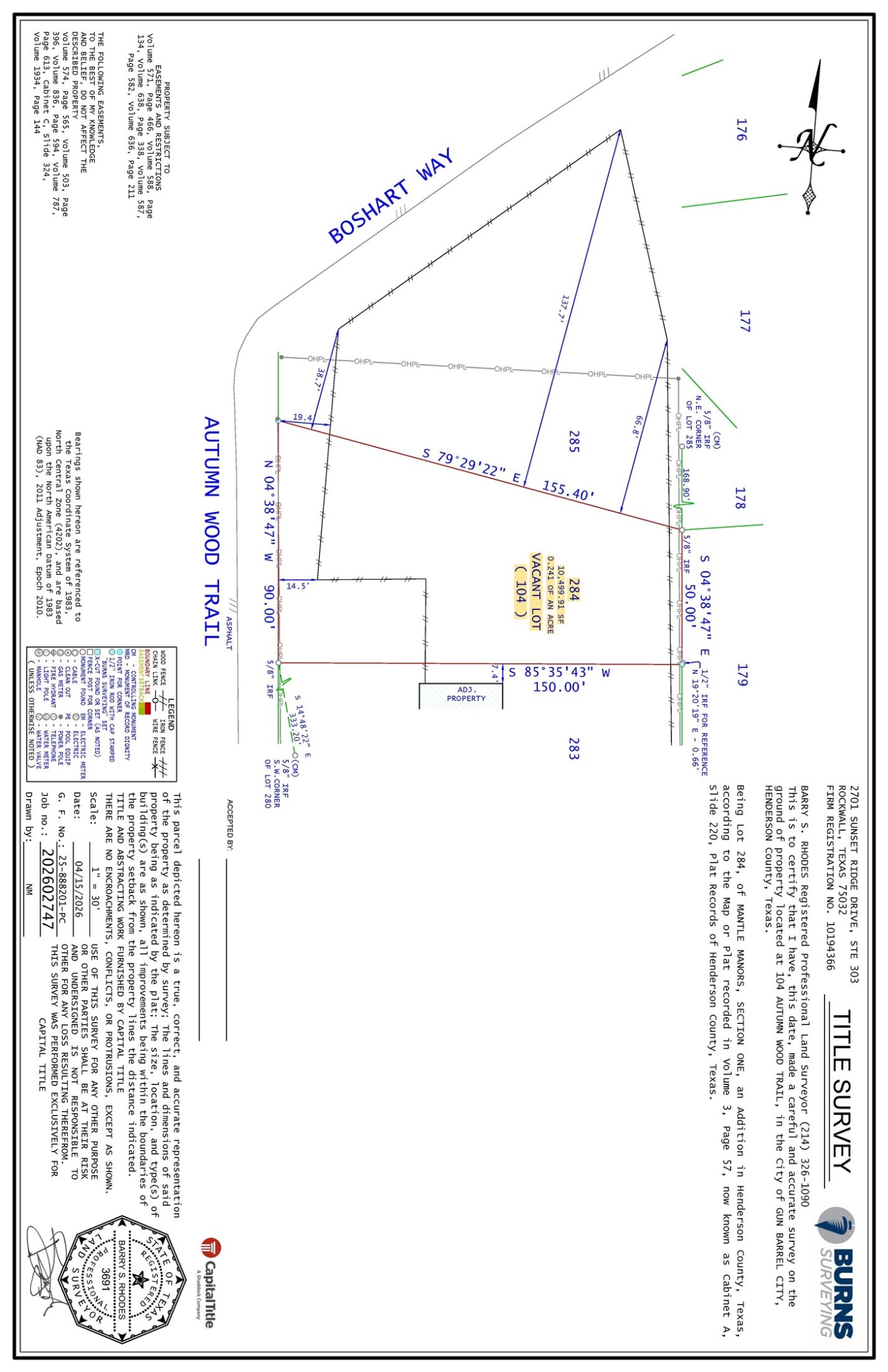 104 Autumn Wood Trail Gun Barrel City TX 75156