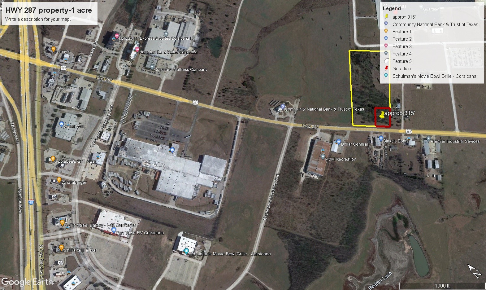 01 287 Highway Corsicana TX 75110