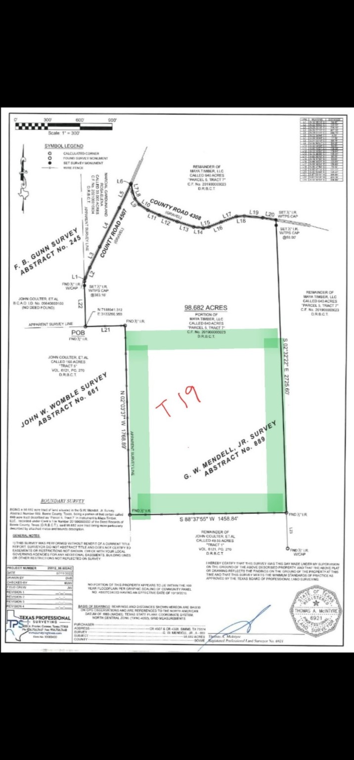 Tbd Cr-4308 De Kalb TX 75559