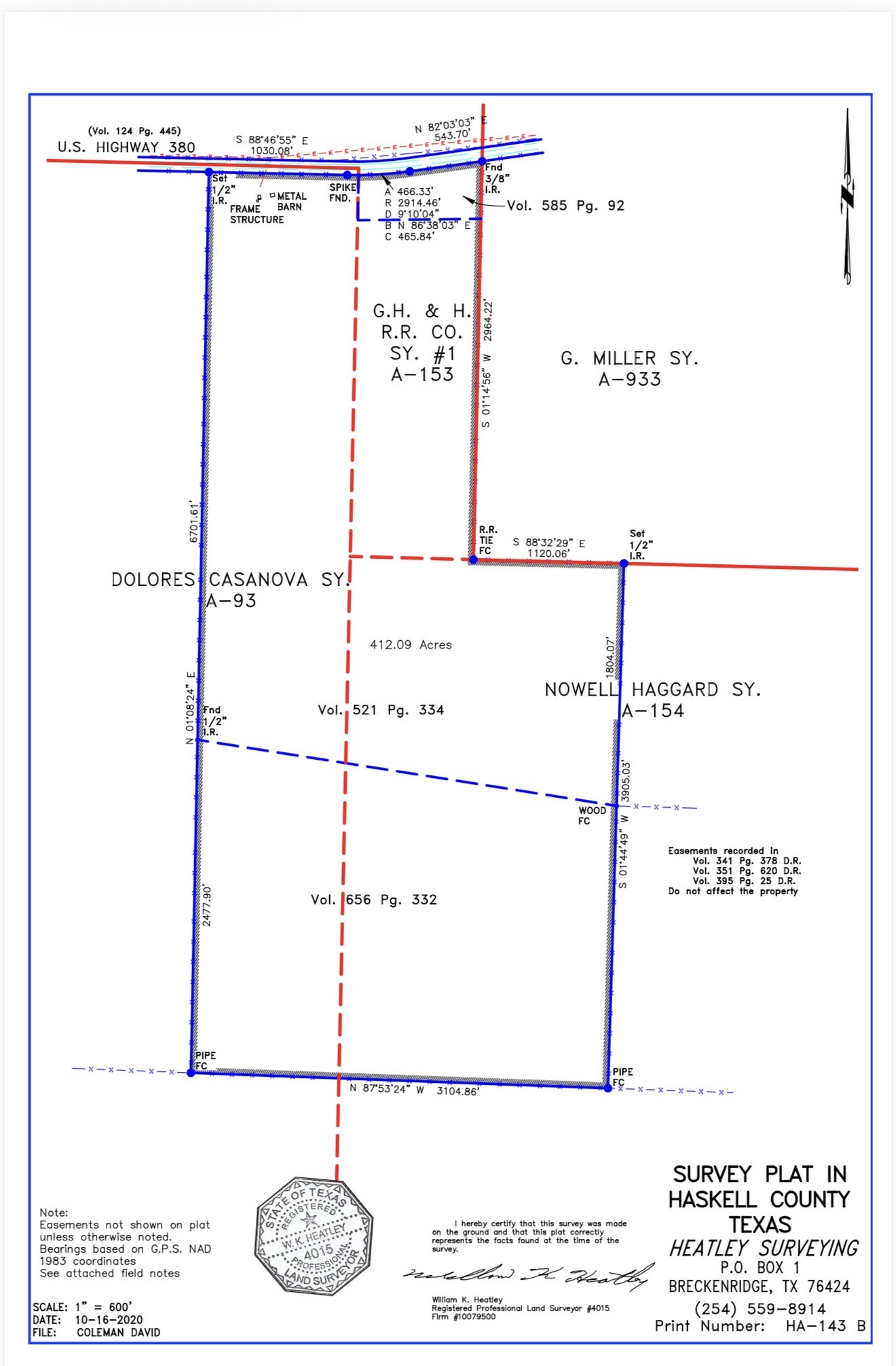 2607 Us 380 East Haskell TX 79521