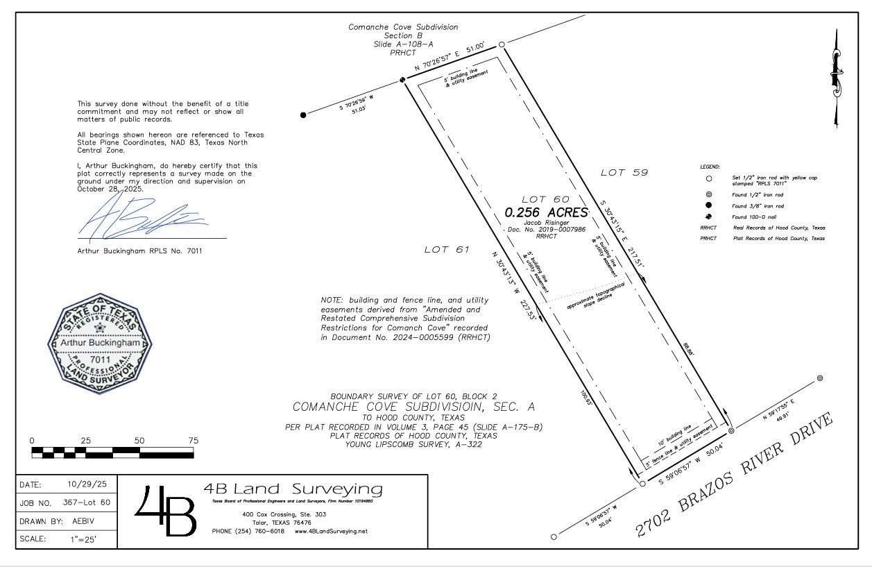 2702 Brazos River Drive Granbury TX 76048