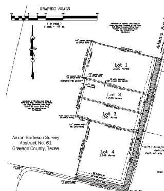 Tbd Lot 1-4 Adams Road Sherman TX 75090