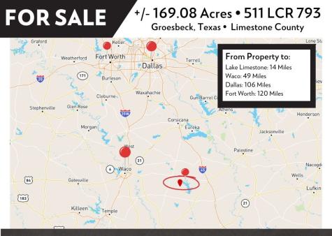 511 (+/-169ac) Lcr 793 Groesbeck TX 76642