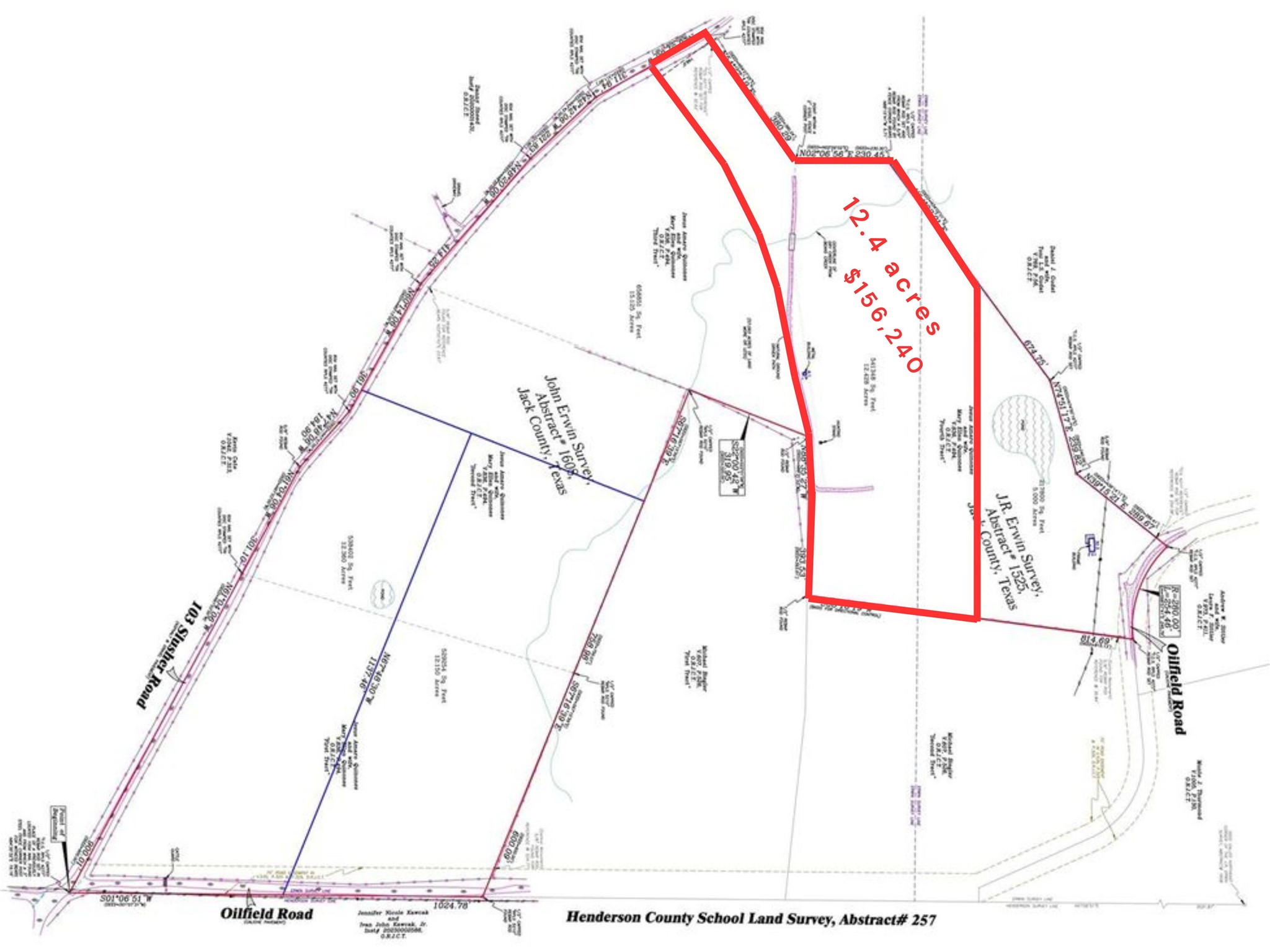 Tbd Slusher Road Jacksboro TX 76458