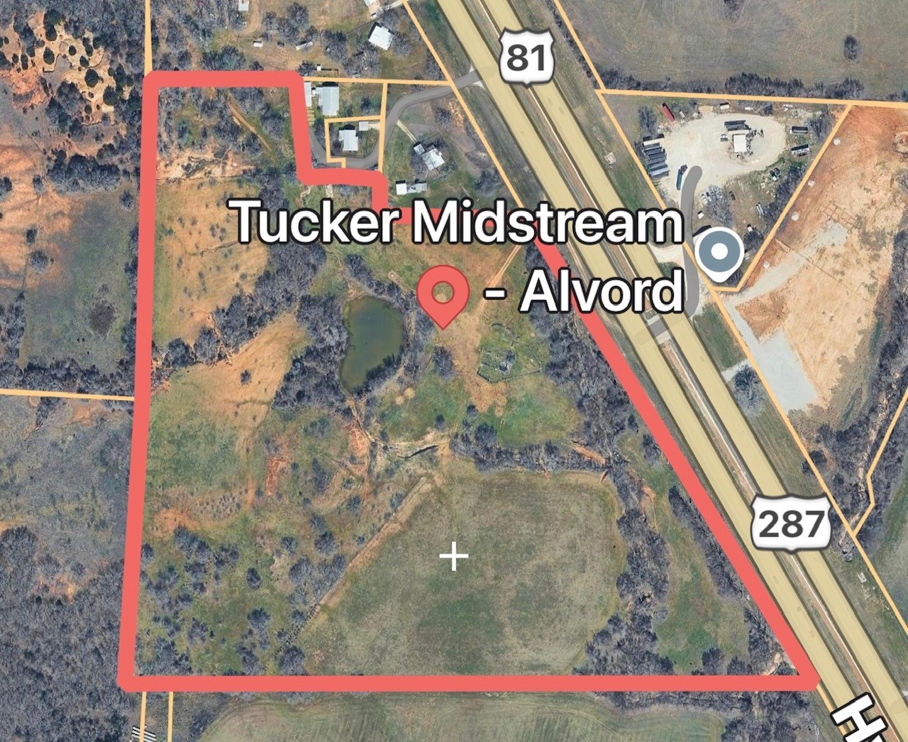 37.94 Ac Highway 287 Alvord TX 76225