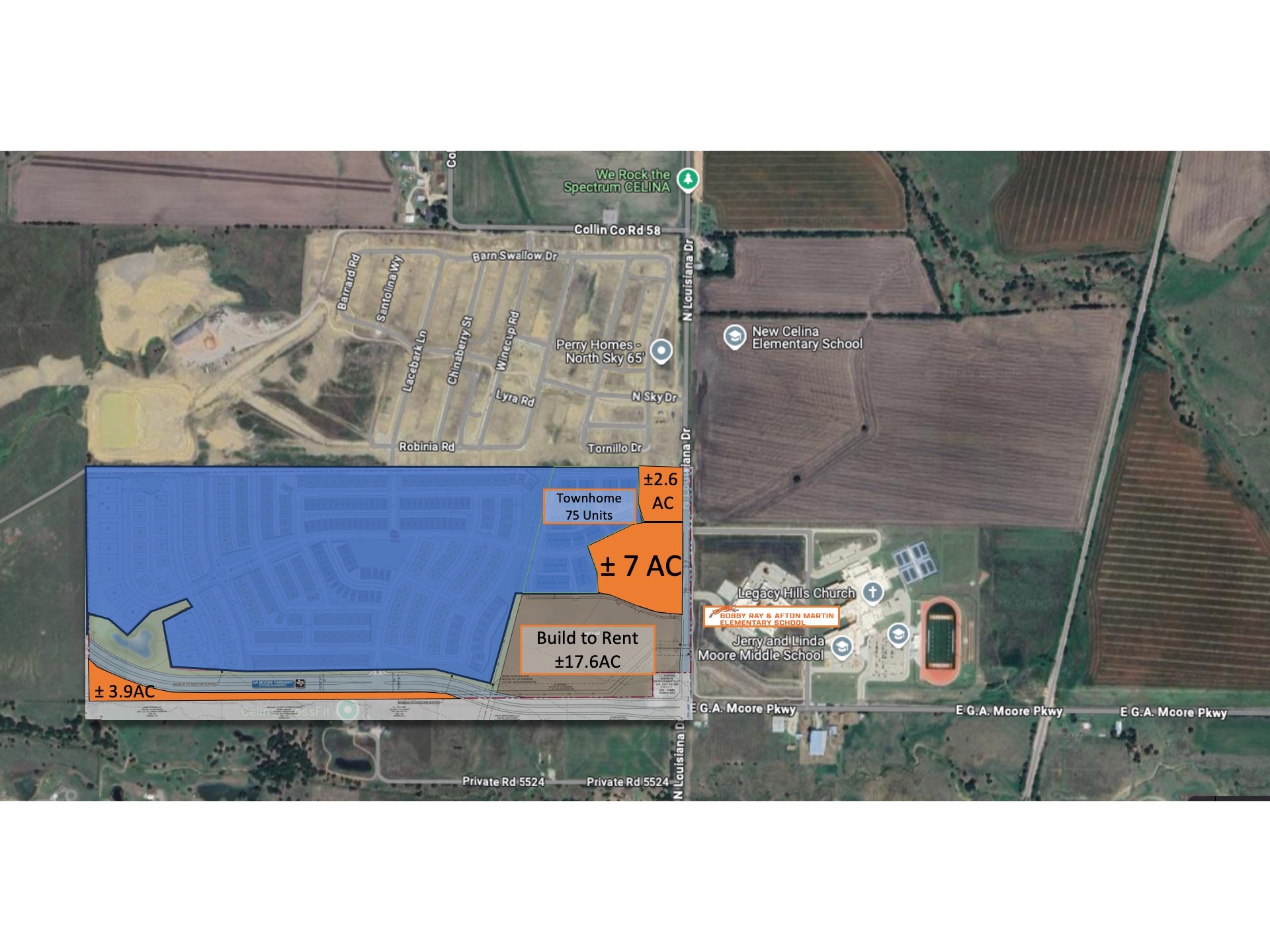 Tbd Louisiana Drive North Drive Celina TX 75009