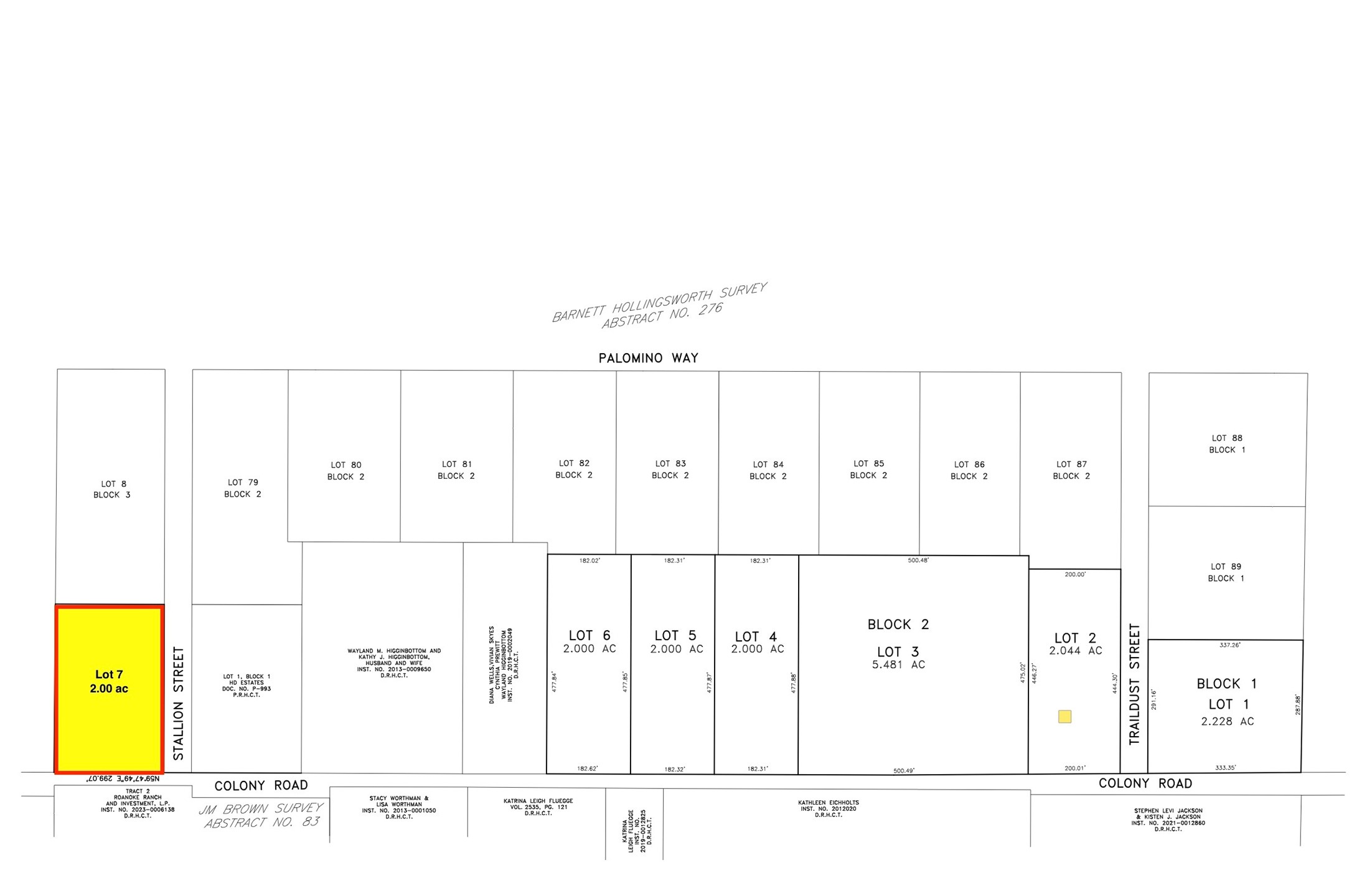 Lot 7 Colony Road Tolar TX 76476