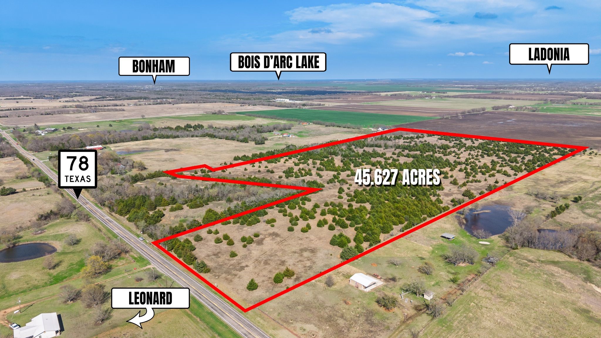 45.62 Acres S Highway 78 Bonham TX 75418