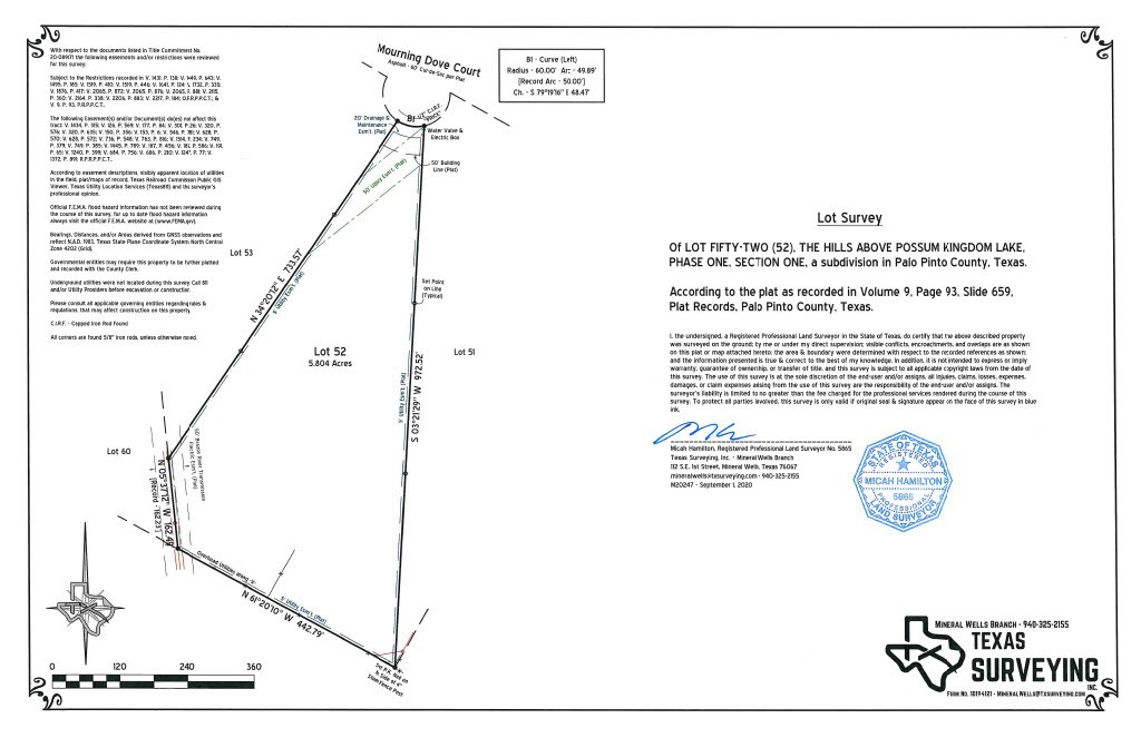 Lot 52 Mourning Dove Court Graford TX 76449