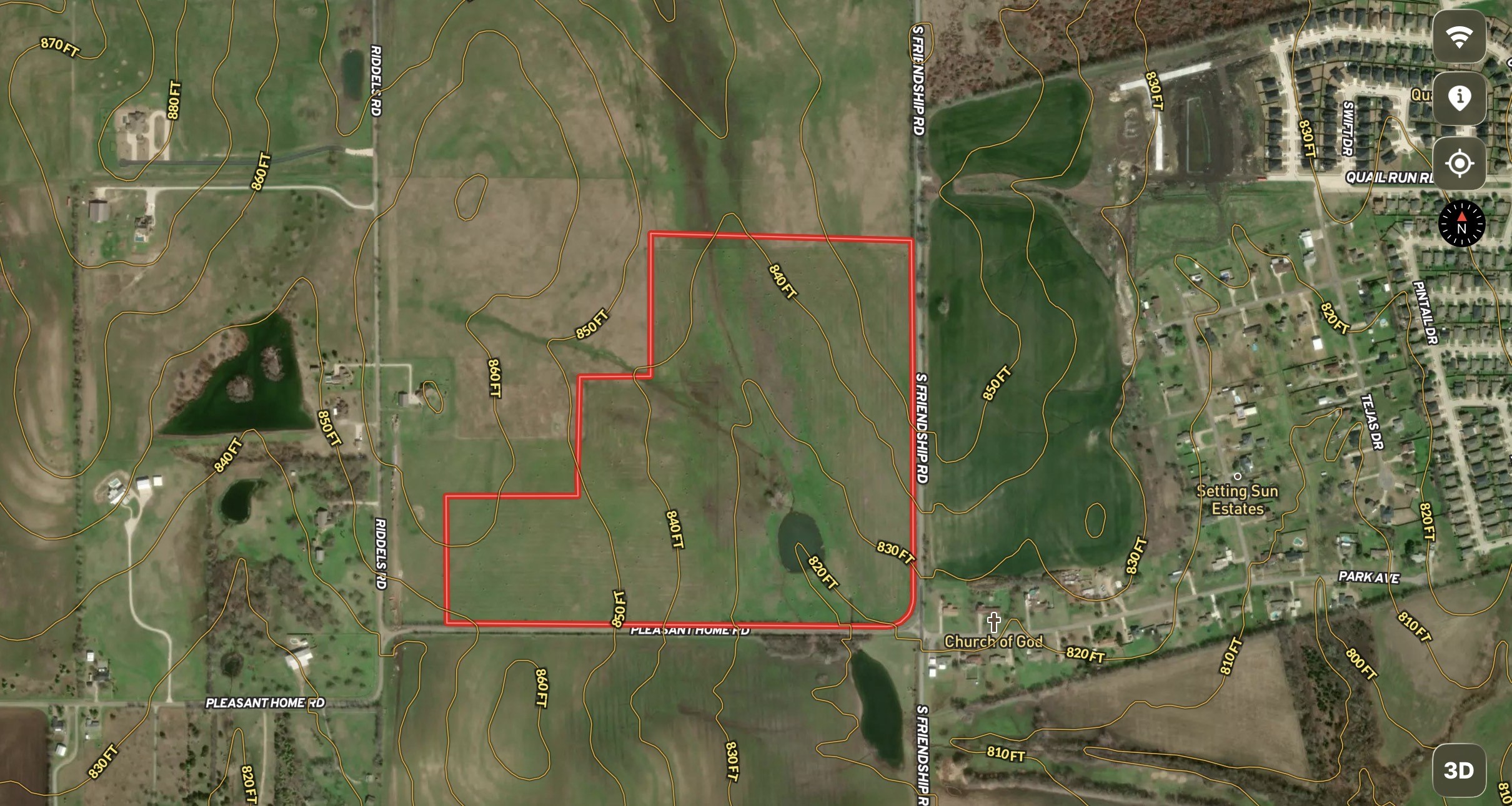 Tbd 75+/- Ac Pleasant Home & Friendship Road Sherman TX 75092