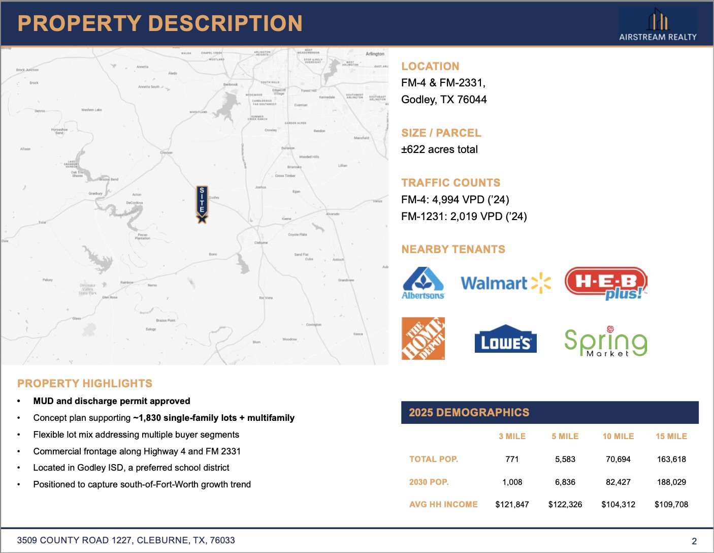 8256 W Fm 4 Godley TX 76044