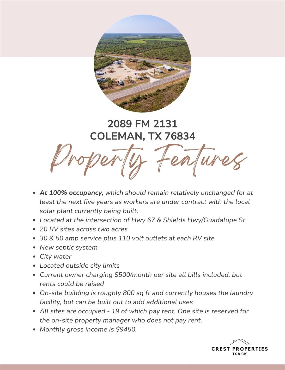 2089 Fm 2131 Coleman TX 76834