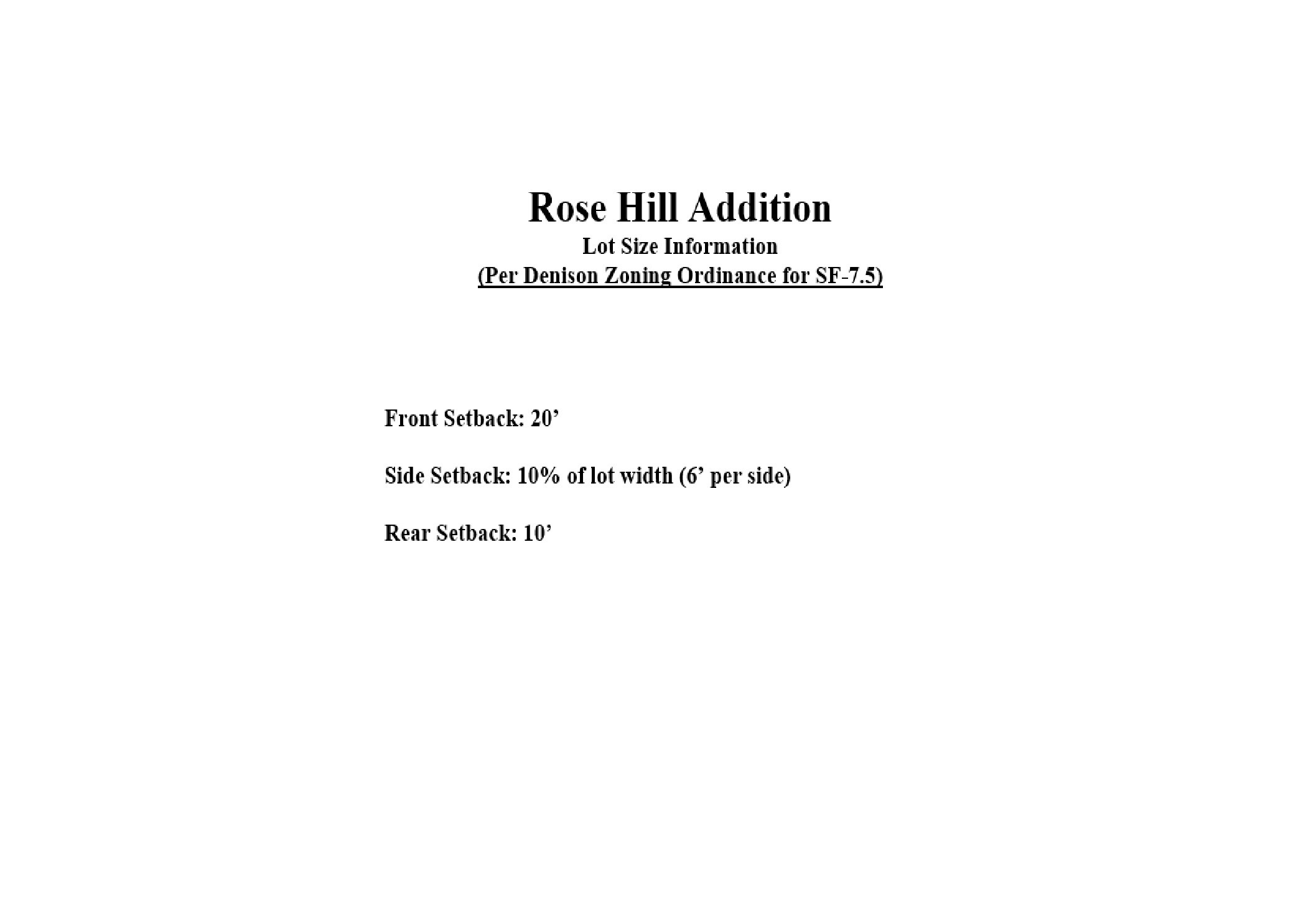 3915 Rose Hill Court Denison TX 75020