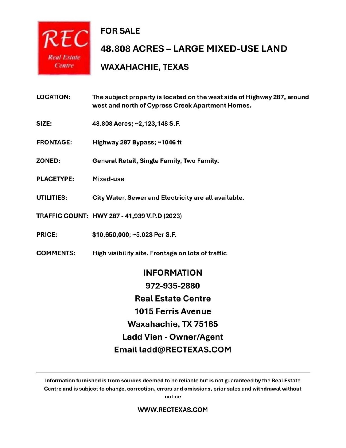 549 River Oaks Boulevard Waxahachie TX 75165
