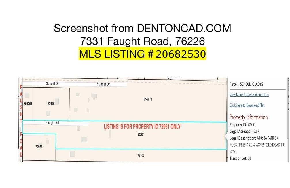 7331 Faught Road Argyle TX 76226