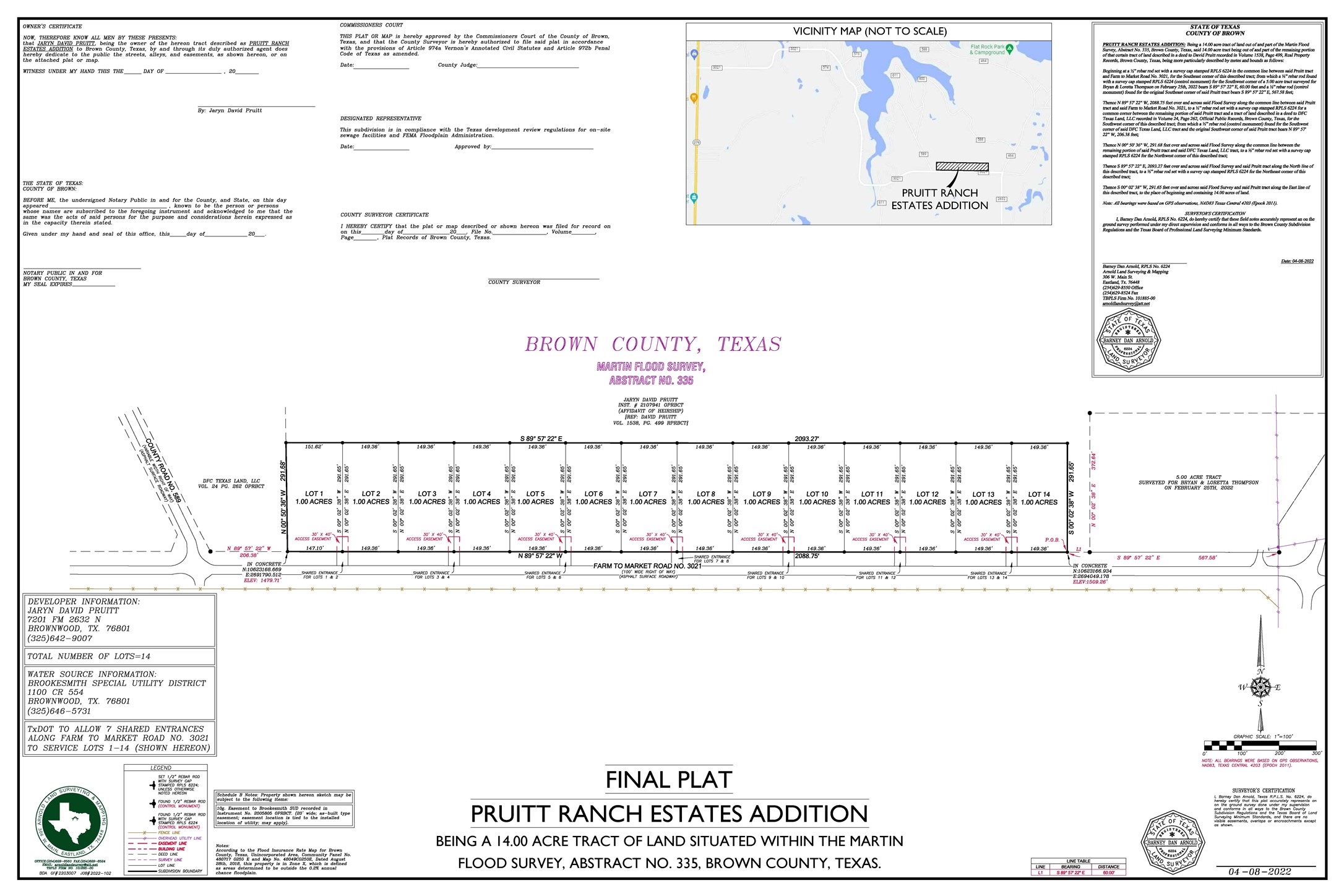 Tbd Farm To Market 3021 Brownwood TX 76801