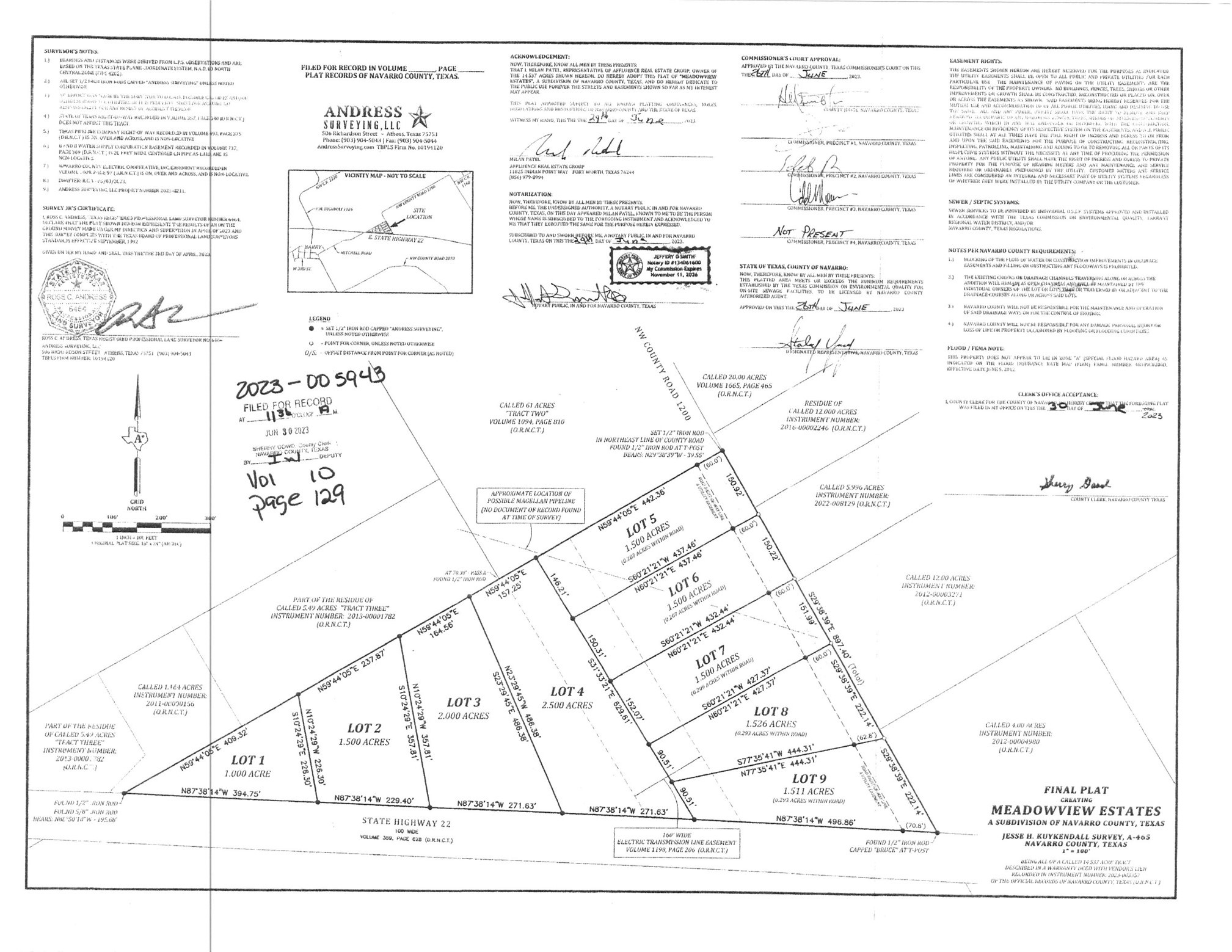 7744 County Road 1200 Barry TX 75102