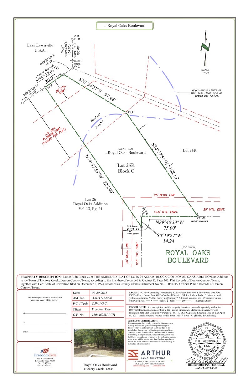 25R Royal Oaks Boulevard Hickory Creek TX 75065