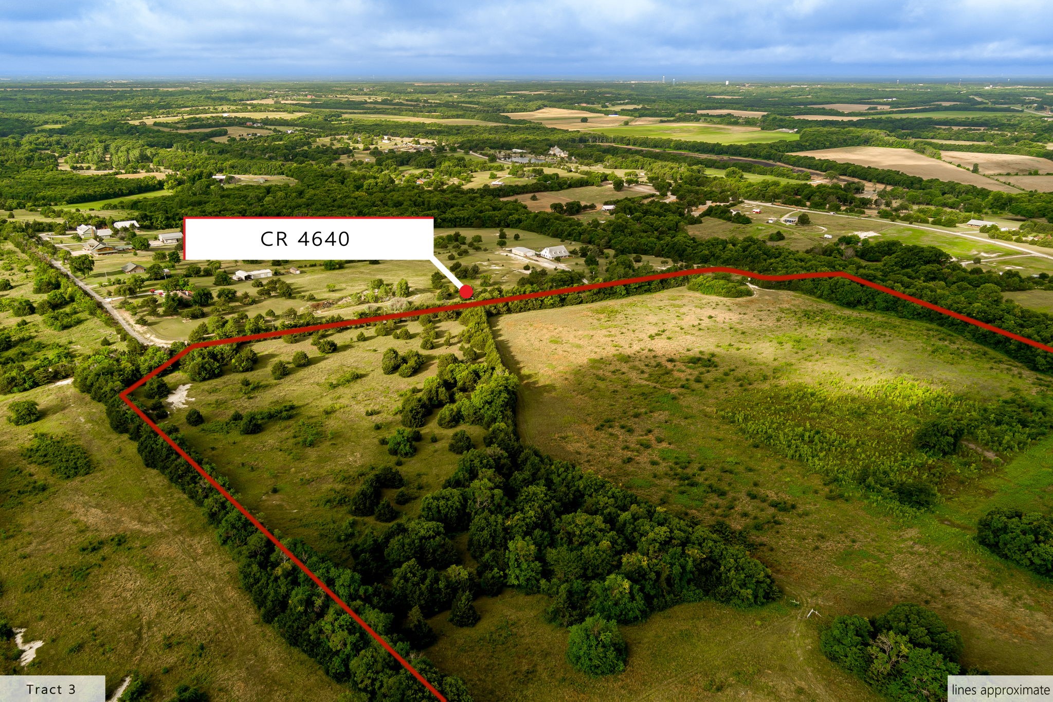 Tbd 84.61 Acres Tract 3 Cr 4640 Trenton TX 75490