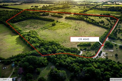 Tbd 84.61 Acres Tract 3 Cr 4640 Trenton TX 75490