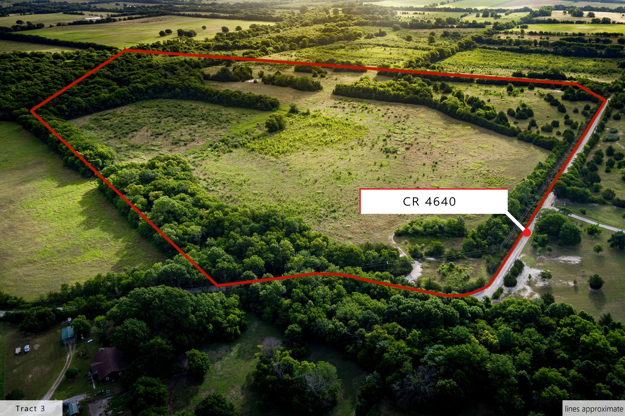 Tbd 84.61 Acres Tract 3 Cr 4640 Trenton TX 75490