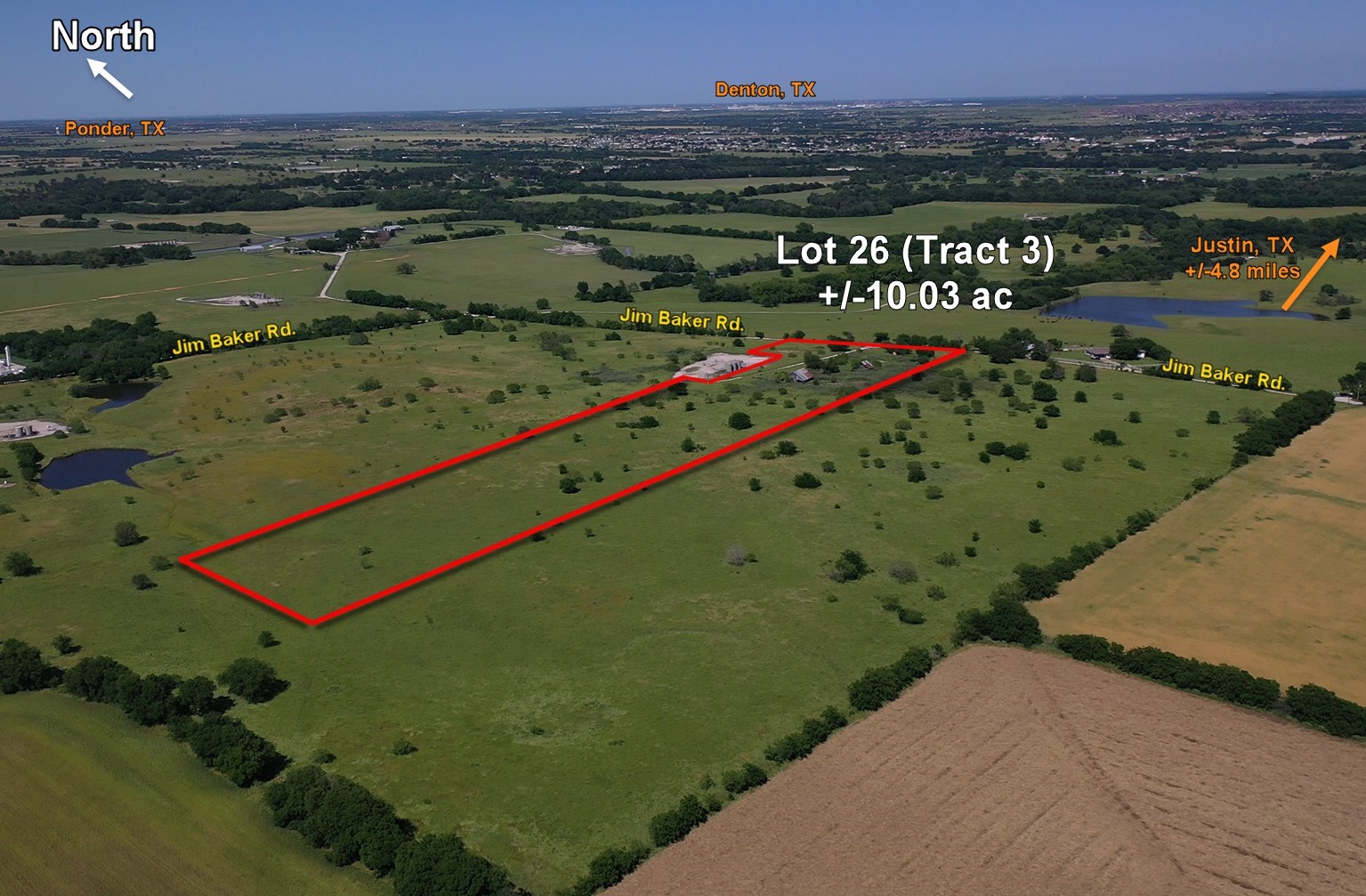 Lot 26 Jim Baker Road Justin TX 76247