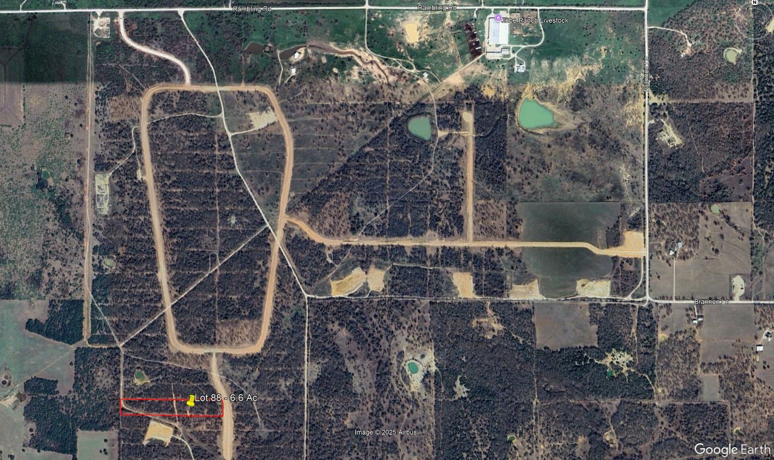 Tbd - Lot 88 Blissful Court Graford TX 76449