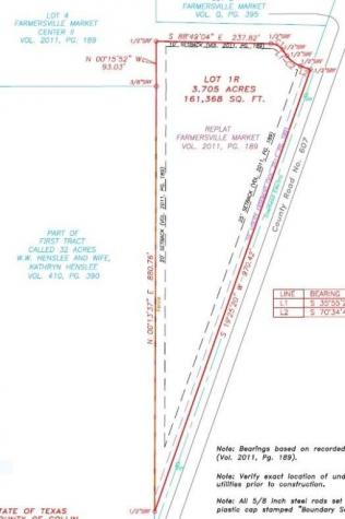 Lot 1r County Road 607 Farmersville TX 75442