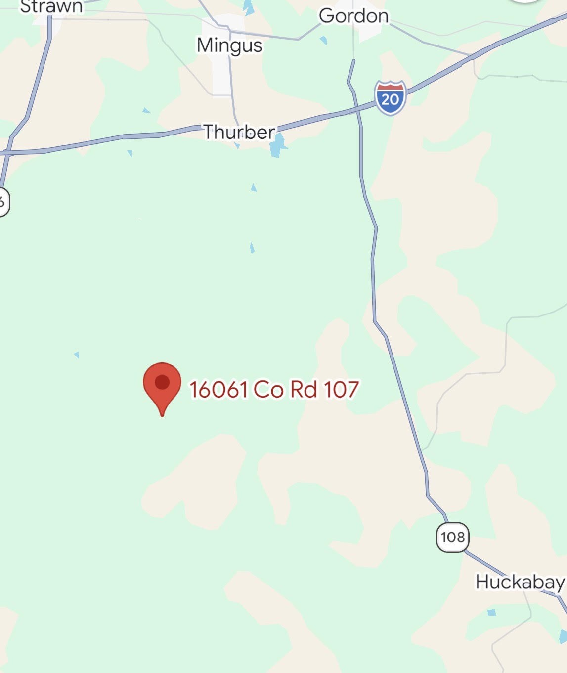 16061 County Road 107 Mingus TX 76463