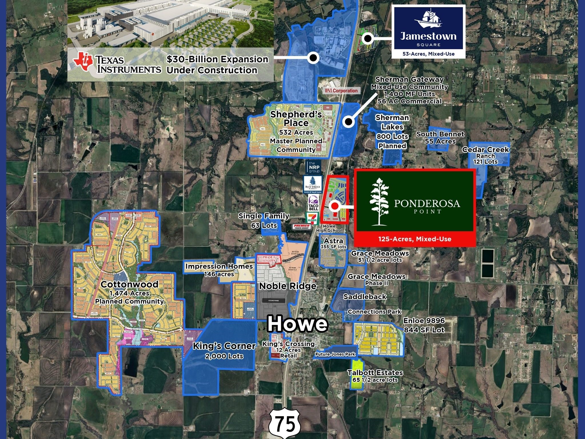 US-75 Ponderosa Road Howe TX 75459