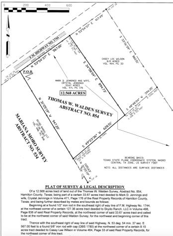 8526 N Fm 1744 Hico TX 76457