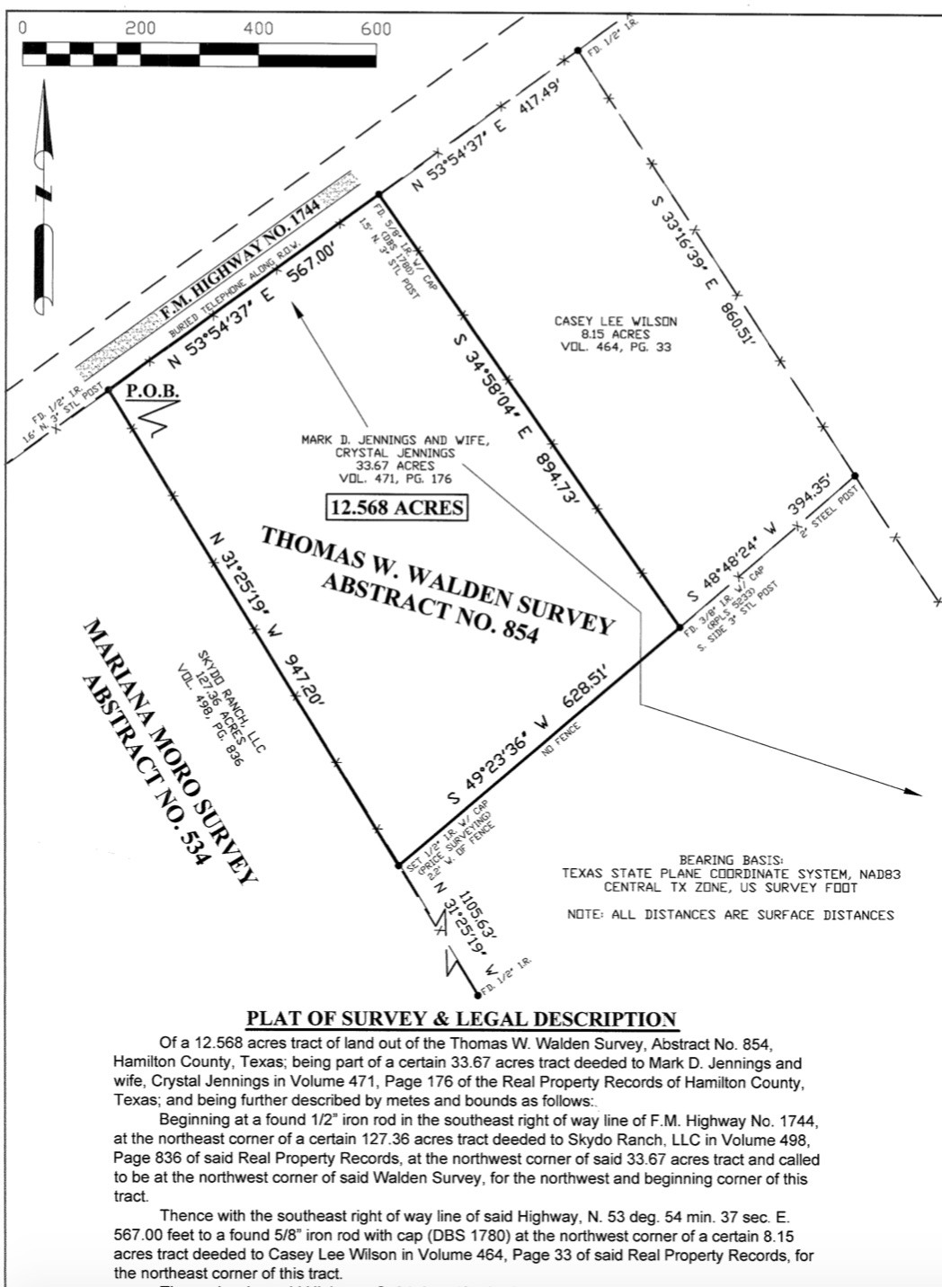 8526 N Fm 1744 Hico TX 76457