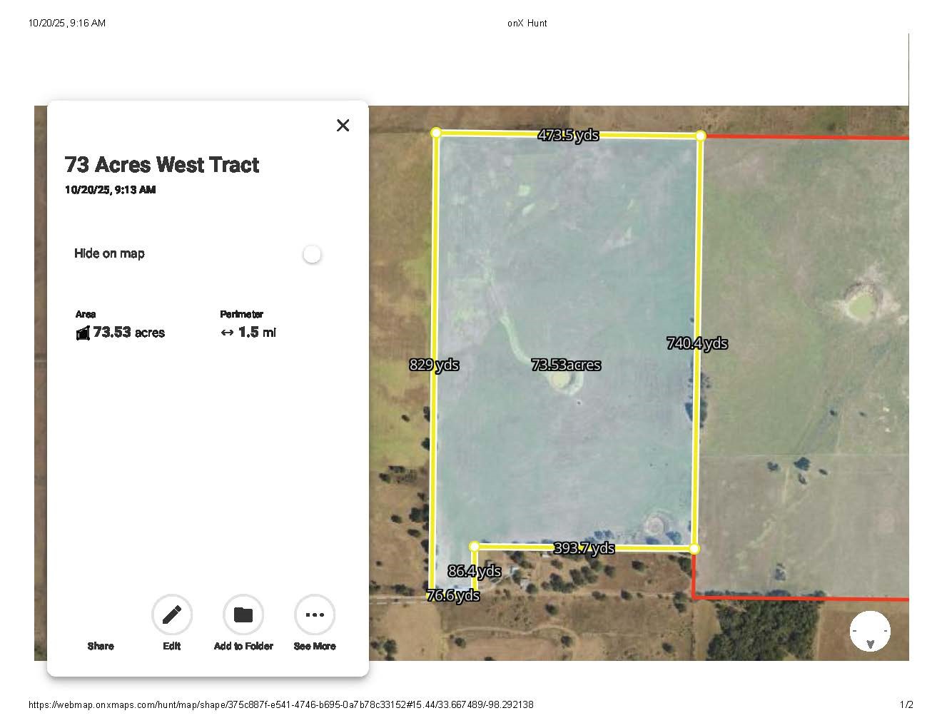 73 Acres West Deer Creek Road Henrietta TX 76365