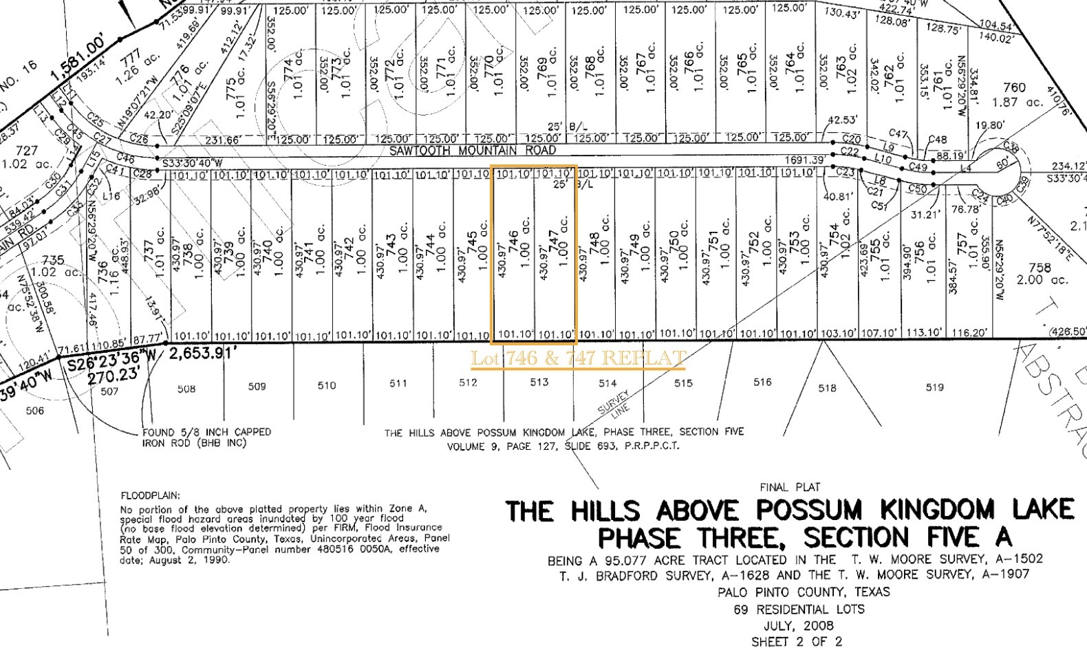 Lot 746-r1 Sawtooth Mountain Road Possum Kingdom Lake TX 76449